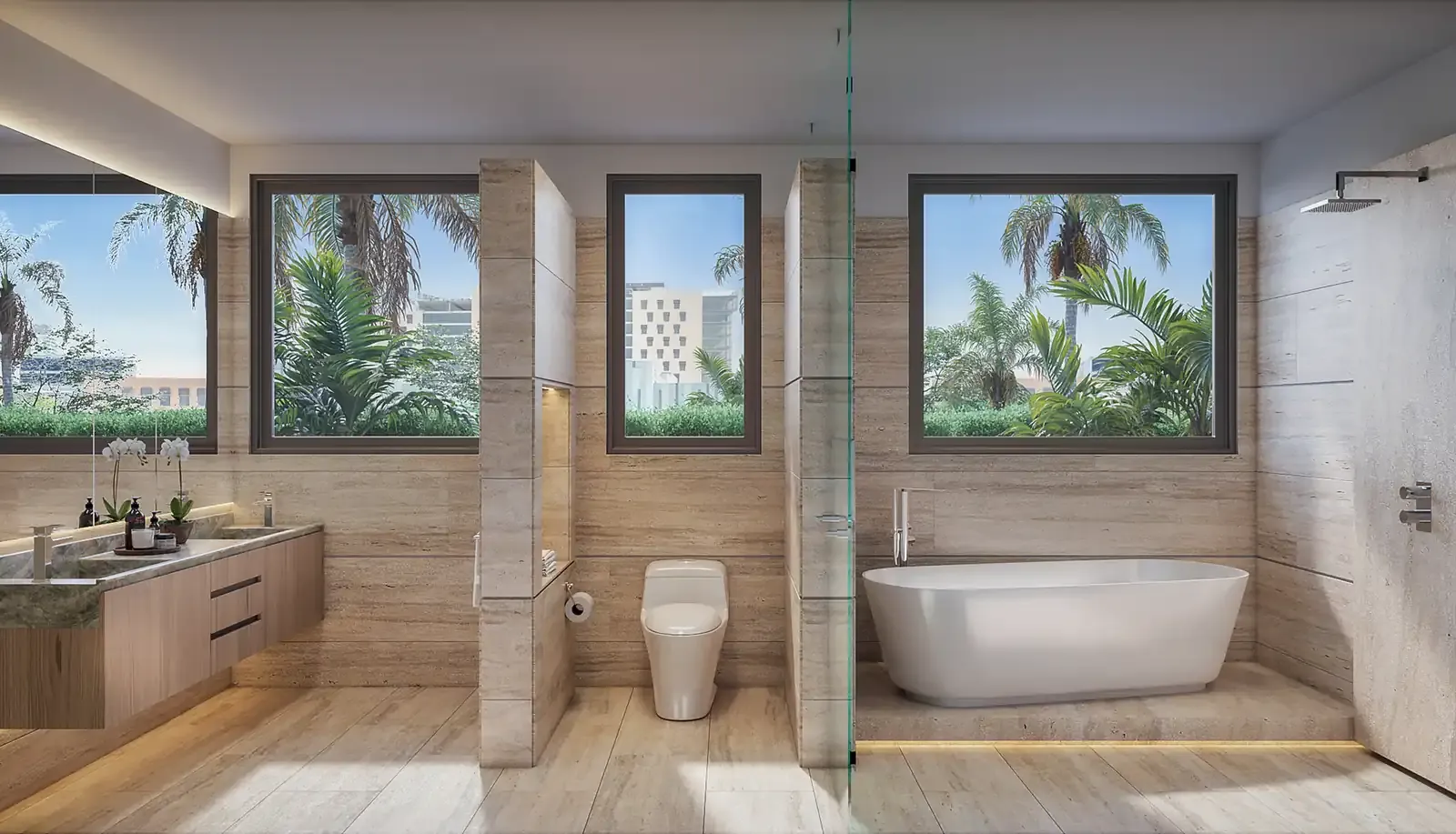 Baño principal de una casa en Paseo del Este, Costa del Este